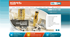 Desktop Screenshot of koraks.com.tr